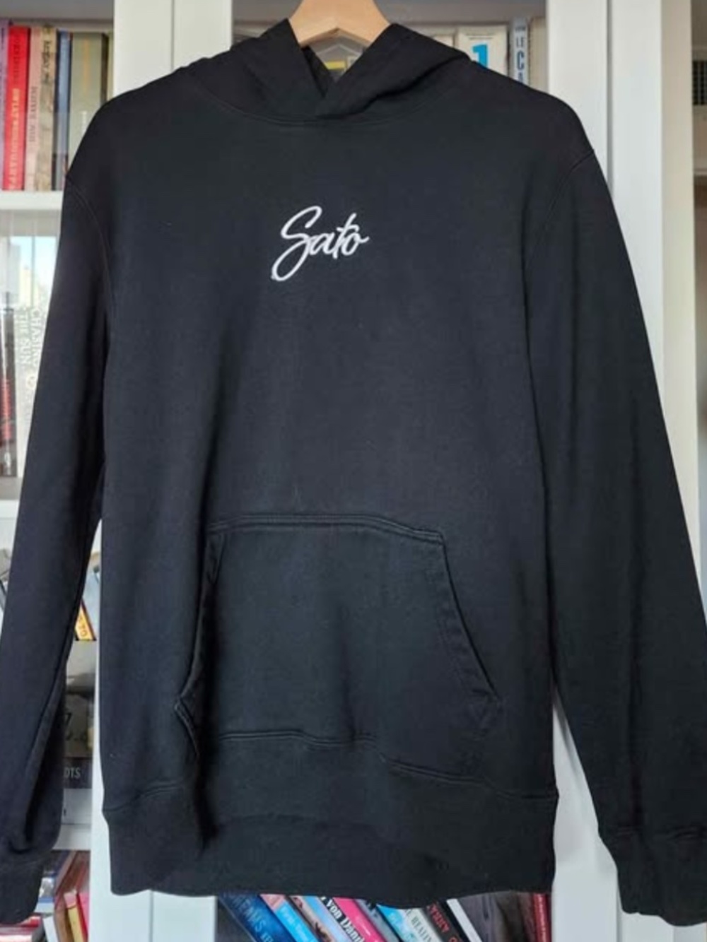 Women's black hoodie - Small